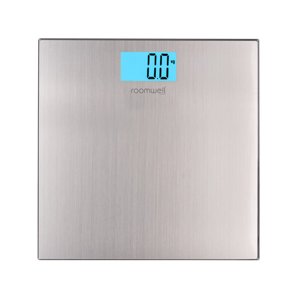 SLIMLINE STAINLESS STEEL BATHROOM SCALE