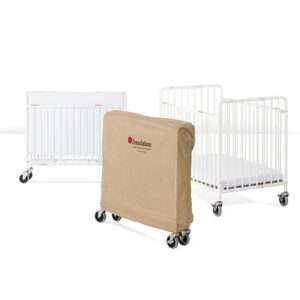 CRIB SAVER / CRIB COVERS - STOWAWAY FOLDABLE STEEL CRIB